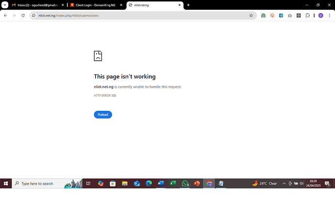 error