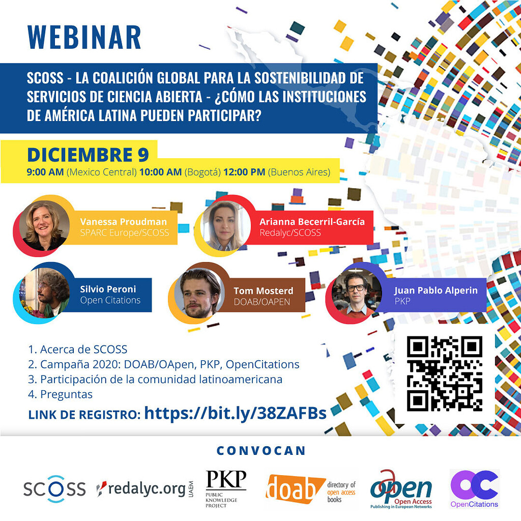 Webinar SCOSS - La coalición global para la sostenibilidad de servicios ...