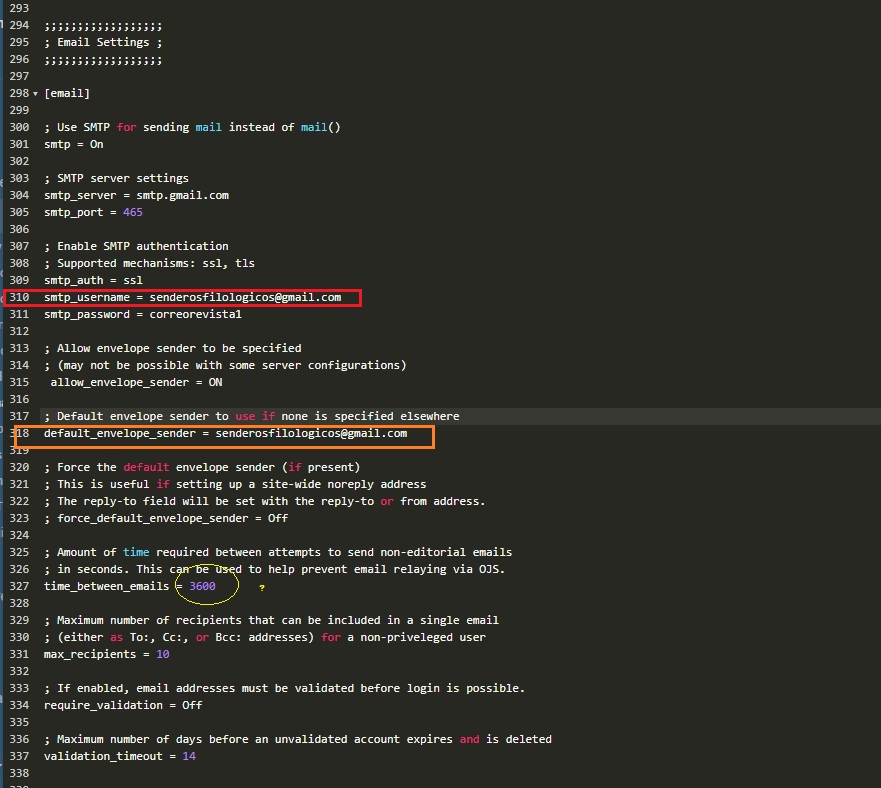 ojs%20configuracion%20email