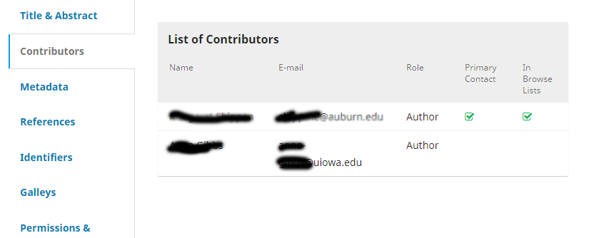 Messed up Contributors