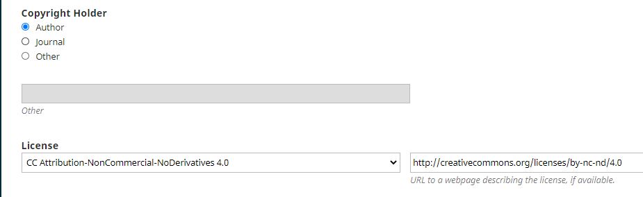 EJLW journal settings CC-BY in OJS3.1.1.4